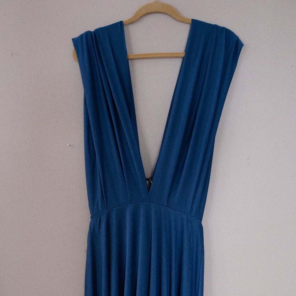 Blue infinity Dress (with matching Bandeau)